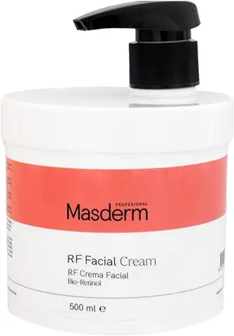 MASDERM | Crema Facial Radiofrecuencia Hidratante 500 ML | Antiarrugas | Ácido Hialurónico | Colágeno | Profesional | Mujer  