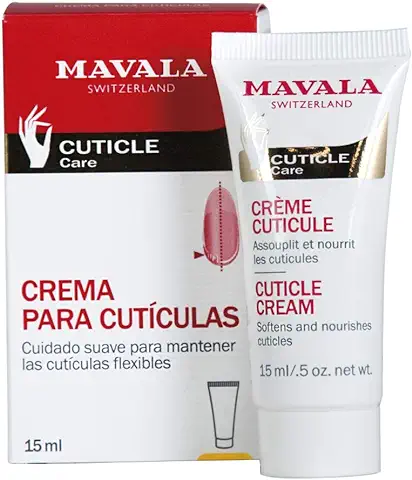 Mavala | Crema para Cutículas | Tratamiento para Perfeccionar el Contorno de las Uñas | Suaviza y Ablanda las Cutículas, 15 ml