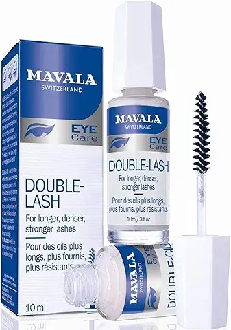Mavala Pestañas Dobles 10 ml sin Parabenos/cuidado Nutritivo para Pestañas más Largas y Gruesas  