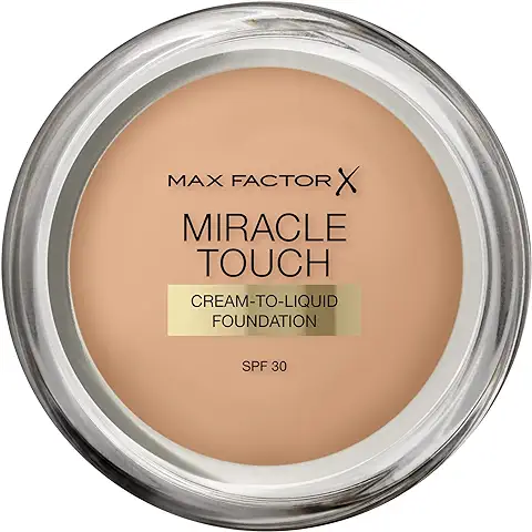 Max Factor, Miracle Touch, Base de Maquillaje (Tono 60 Sand), 11,5 g  