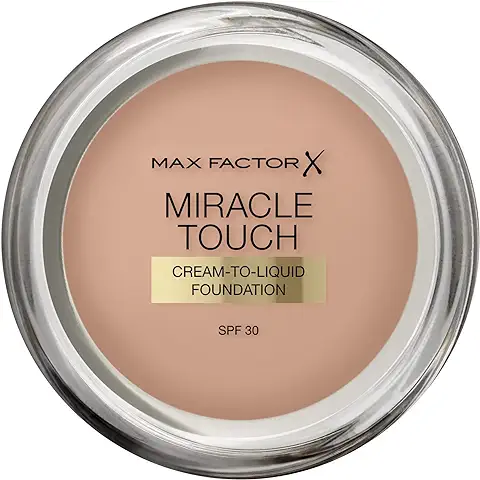 Max Factor Miracle Touch Compact Foundation Base de Maquillaje Tono 70 Natural - 11.5 gr  