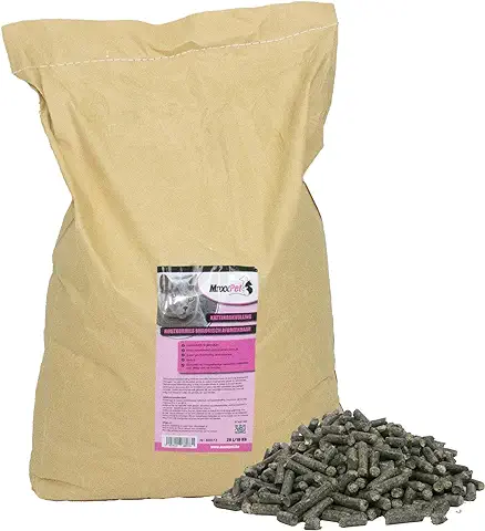 MaxxPet Pellets de Madera para Gatos, Arena para Gatos, Biodegradables, 20 Litros, Arena para Gatos, Arena para Gatos, Arena de Madera, gato  