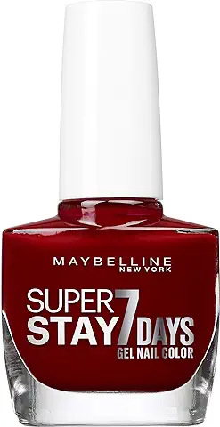 Maybelline New York Esmalte de Uñas Traje/STRONG N ° 501 rojo laca  