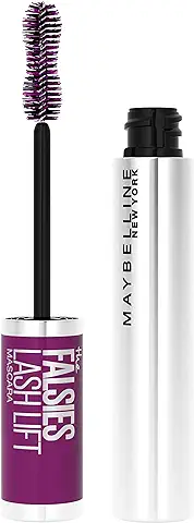Maybelline New York, Máscara Efecto Pestañas Postizas, The Falsies Lash Lift, Color: Negro, 7,5 ml  