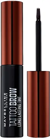 Maybelline New York, Tinte de Cejas Semi-permanente, Tattoo Brow Peel-Off, Dark Brown, 4,6 g  