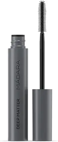 MÁDARA Cosméticos Orgánicos | Máscara de Pestañas Deep Matter Bold Volume - 8ml, Da Volumen y Define, Fórmula Modulable, Con Pigmentos Totalmente Naturales, Vegana, Certificación Ecocert  