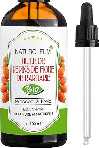 Mejor Aceite Antienvejecimiento – Aceite de Penpinas de Fija, 100 % Orgánico, puro y Natural, Prensado en Frío, – Extra Virgen – Cuidado Nutritivo para la Pila, la cara y el Cabello. Vegan  