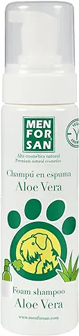 MENFORSAN Champú en Espuma con aloe Vera - Perros Y Gatos - 200 ml  