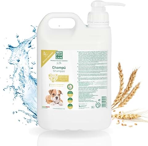MENFORSAN Champú para Cachorros con Germen de Trigo 5L  