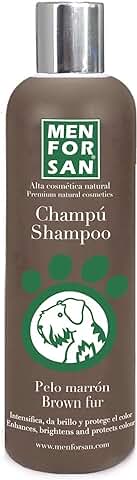 MENFORSAN Champú Perros Pelo Marrón - 300ml  