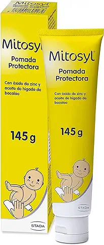 Mitosyl - Crema de Pañal Protectora - Previene y Trata las Irritaciones de la piel del Bebé por Rozaduras del Pañal - 145gr  