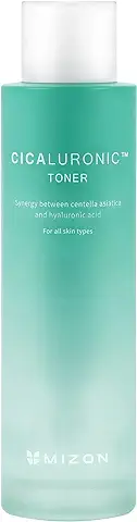 MIZON Tónico Facial con Complejo Cicalurónico, Centella Asiática, ácido Hialurónico, Cuidado Antiarrugas (150ml) (Cicaluronic Toner)  