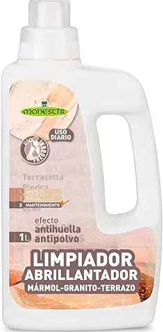 MONESTIR Limpiador Abrillantador para Suelos de Mármol, Granito y Terrazo 1L  