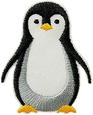 Mono Quick - Parche Termoadhesivo para Planchar (botellas de PET Recicladas), Color Verde 12020 - Pingüino de Peluche  