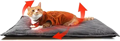 Mora Pets Manta Autocalentado Gato Cama Térmica sin Electricidad y Baterías Cojín de Calor Innovador e Ecológico Manta Termica 60 x 46 cm  