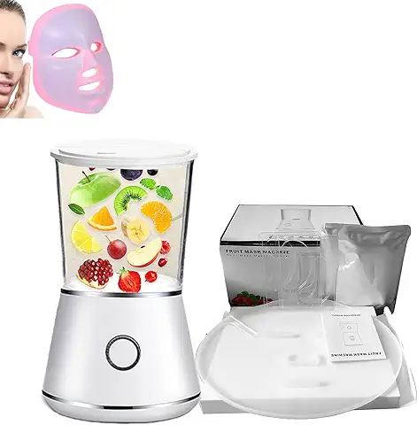 Máquina para Hacer Mascarillas,regalo para dia de la Madre- Faciales Máquina para Mascarillas Faciales de Frutas y Verduras Naturales Tratamiento Facial Mascarilla de Belleza de Colágeno DIY Facial  