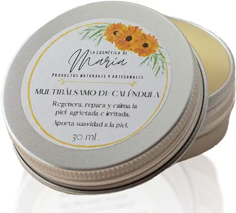 Multibálsamo Regenerador Hidratante de Caléndula Artesanal (irritaciones, Psoriasis...)  