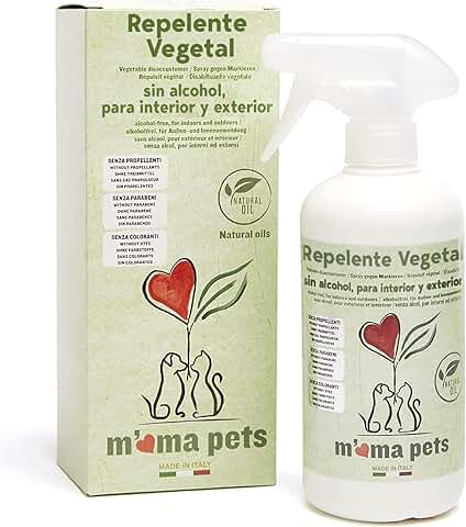 M' Ma Pets Repelente Antiorines Vegetal para Perros y Gatos, 500 ml  