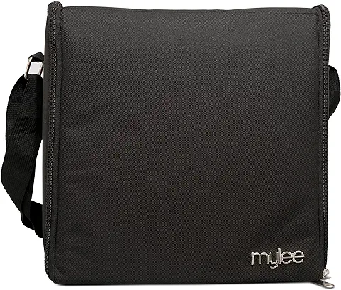 Mylee Maletín para Kit de Uñas – Almacenamiento para Esmaltes de Uñas, Maletín Organizador Pintauñas, Estuche Porta Esmalte de Uñas, Maleta de Transporte, Relleno de Espuma, Capacidad para 84 Botes  