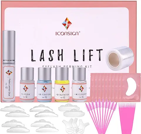 MYSWEETY de Elevación de Pestañas Kit, Kit Profesional Lifting de Pestañas Permanente para Lograr Pestañas Largas Rizos Y Elevación Natural, Set de Herramientas de Calidad de Salón  