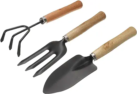 N/0 3Pcs Herramientas De Jardín Multifunción Herramientas De Jardinería Durable Herramientas para Jardinería con Asas Ergonómicas Regalos De Jardinería Ideales para Mujeres y Hombres  