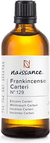 Naissance Aceite Esencial Incienso Africano (No. 129) - 100ml - Puro, Natural, Vegano & No Diluido - Para Quemador, Humificador, Aromaterapia, Difusor, Masajes Corporales - Velas, Jabon, Baño  