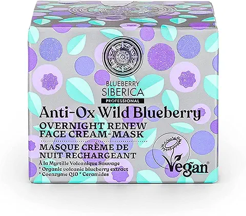 Natura Siberica Anti-OX Wild Blueberry. Mascarilla Renovadora para la Noche  