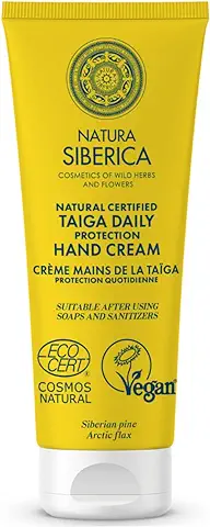 Natura Siberica Crema de Manos Taiga para el Cuidado Diario - 75 ml  