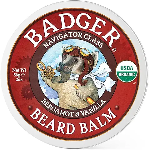 Navigator Clase del Cuidado del Hombre, Barba Bálsamo 2 oz (56 g) - Badger Company  