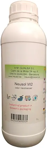 Neusol W2 (1 L) Eliminador/neutralizador de Olores Tuberías Bajantes Desagües Baños wc Liquido Quita olor a Cloaca  