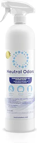 Neutral Odors - Eliminador de Olores de Humedades y Cocinas. Neutralizador de Olores Profesional, Elimina Malos Olores de Cocina y Humedad (Nevera, Congelador, Horno, Microondas.) - 750ml  