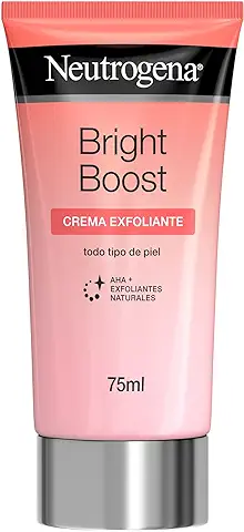 Neutrogena Bright Boost Crema Exfoliante, Preparación Facial, 75 ml  
