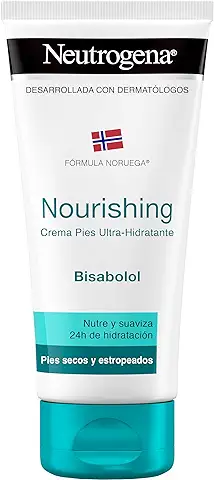 Neutrogena Crema de Pies Ultra Hidratante, Pies Secos y Estropeados, Talones Agrietados, 100 ml  
