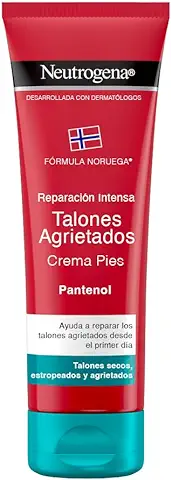 Neutrogena Crema para Pies, Talones Agrietados, Hidratación Intensa, Reparación y Alivio, 50ml  