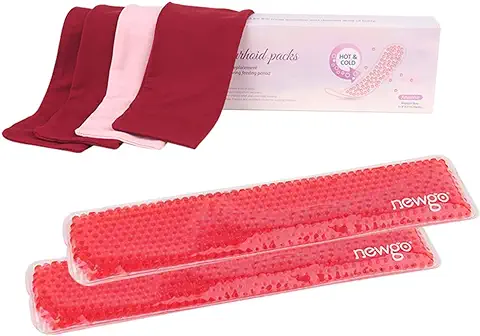 NEWGO® - Compresas Frías para la zona Perineal y para Aliviar el Dolor del Posparto y las Hemorroides, Recuperación Vaginal, Lactancia Materna  