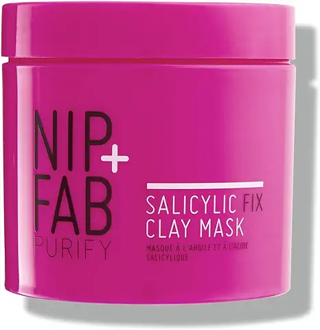 Nip+Fab - Nip + Fab Salicylic Fix Mascarilla de Arcilla Para el Rostro Mascarilla Facial Purificadora Para Minimizar los Poros Controlar la Grasa Aclarar la piel Frenar las Manchas | 170ml  