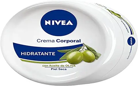 Nivea Crema Corporal Hidratante con Aceite de Oliva, Piel Seca, 300ml  