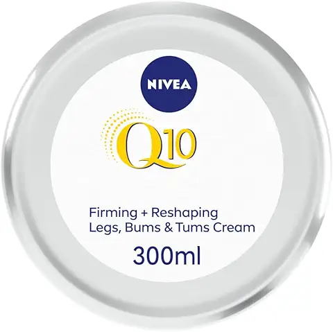 NIVEA Crema Corporal Reafirmante Q10 (300 ml), Loción Corporal Hidratante Reafirmante con Potente CoQ10 para Reafirmar la Piel, Hidratante para todo el Cuerpo para una piel Hermosa  