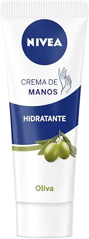 NIVEA Crema de Manos Hidratante Aceite de Oliva, 1 x 100 ml, con Ingredientes Naturales para el Cuidado de la piel Seca, Crema para Conseguir una Hidratación Profunda  