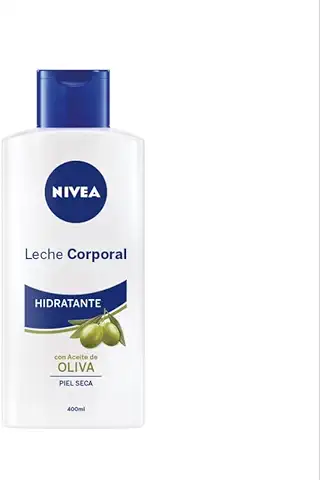 NIVEA Leche Corporal Aceite de Oliva en pack de 6 (6 x 400 ml), Leche Hidratante Corporal con Ingredientes Naturales, Crema para el Cuidado de la piel seca  