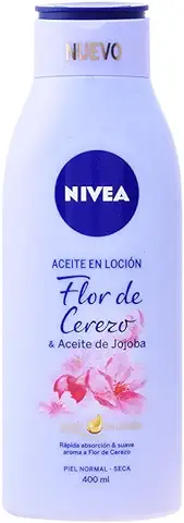 Nivea Loción Flor de Cerezo y Aceite de Jojoba - 400 ml  