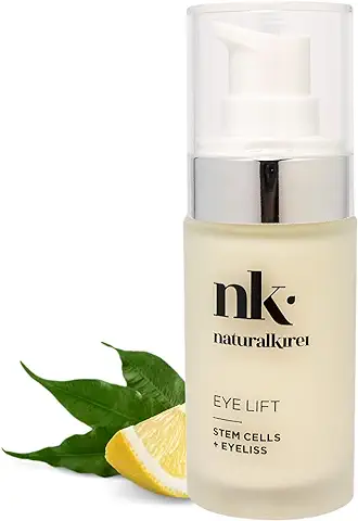 NK Eye Lift - Contorno de Ojos con Ácido Hialurónico - Natural Antiarrugas Mujer - Crema Antiojeras - Bolsas Ojos Mujer y Eyeliss™ - 30ml  