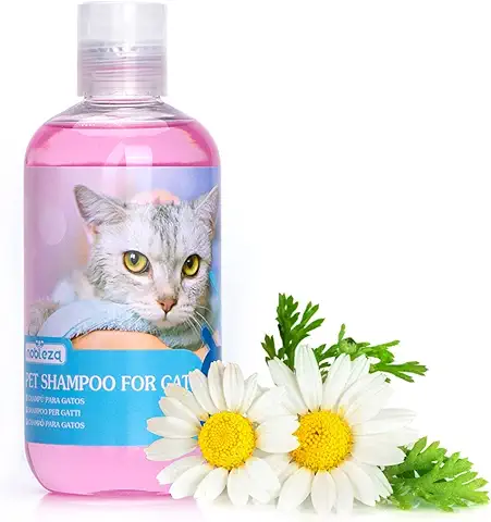 Nobleza - Champú para Gatos,Champú Anti-Insectos Ingredientes de Manzanilla Añadidos,antialérgicos,Suave y Seguro y no Irritante (250ml)  