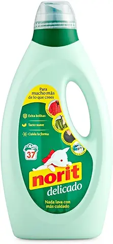 NORIT Detergente Máquina Líquido Delicado Botella 37 lv  