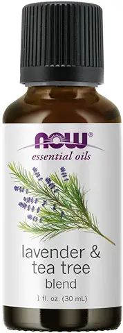 Now Foods Aceite Esencial, Lavanda y Aceite De Árbol De Te, 30 ml  