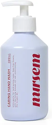 Nursem Lavado de Manos – 300 ml | Fórmula Natural Ultra Suave sin Jabón para Manos muy Secas  