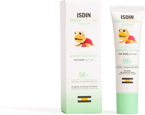 NutraISDIN Baby Naturals Gel Gingival Primeros Dientes Bebé, con Un 96% de Ingredientes de Origen Natural, 30 Mililitros  