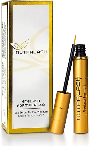 Nutralash Fórmula para Pestañas 2.0 - Serum para Pestañas Largas en Sólo 6-8 Semanas I Serum para el Crecimiento de Pestañas I Crece Pestañas/Alargamiento I Made in Germany I 1ml  