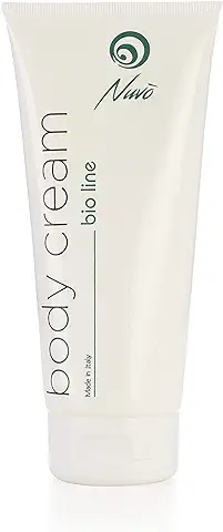 Nuvo' Crema Corporal con Baba de Caracol, ORGÁNICA CERTIFICADA, 200ml, con Acido Hialuronico, Aloe, 12 Ingredientes Activos Naturales, Hidratante y Protectora, Contra las Estrías, 100% Made in Italy  