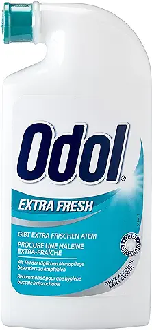 Odol-med 3 Enjuague Bucal Extra Fresco, 125ml, 2 Pack (2 x 125 ml)  